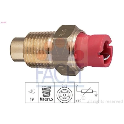 Bilde av FACET 7.3132 Kjølevæsketemperatursensor Made in Italy OE Equivalent