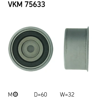 Bilde av Strammehjul, registerreim SKF VKM 75633
