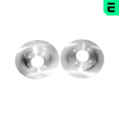 Bilde av OPTIMAL BS 6390C Bremseskiver bakaksel 258 10 4/6 fullt ut belagt