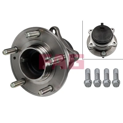 Bilde av FAG 713 6267 50 Hjullagersett Bildet viser leveranseinnholdet 135,3, 81,2 HYUNDAI: Santa Fe 2, I, KIA: SORENTO 3