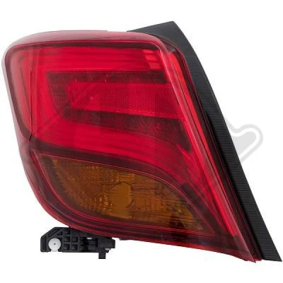 Bilde av DIEDERICHS 6607193 Baklykter venstre LED TOYOTA: Yaris III Hatchback