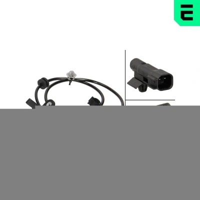 Bilde av OPTIMAL 06 S325 ABS sensor aktiv 575 OPEL: Astra J Sports Tourer