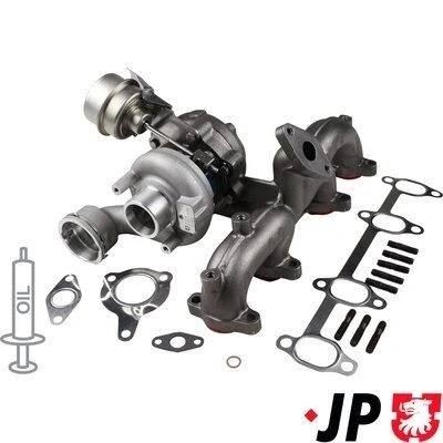 Bilde av JP GROUP 1117403800 Turbolader Eksosturbolader inkl. tetningssett