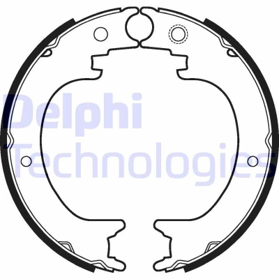 Bilde av DELPHI LS2121 Handbromsbackar