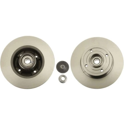 Bilde av TRW DF4274BS Bremseskiver 240 8 4 100 fullt ut med hjullager, ABS senorring RENAULT: CLIO 3, MEGANE 2 Kombi, 2, NISSAN: Note I