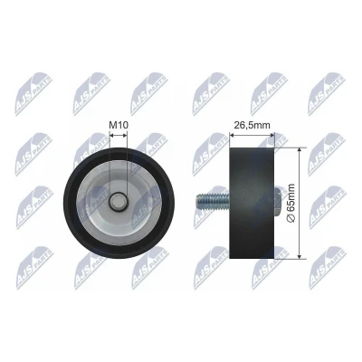 Bilde av Løpehjul, kilerem, chevrolet,land rover,opel, 48 02 596, 4802596, 96868477