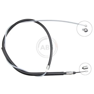 Bilde av A.B.S. K13873 Bremsekabel 1558 Skivebrems for høyre/venstre ratt BMW: X1