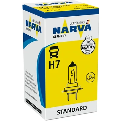 Bilde av NARVA 487283000 Lyspære, fjernlys H7 24V 70W Halogen