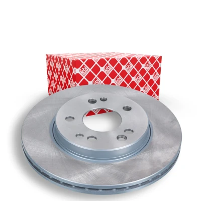 Bilde av FEBI BILSTEIN 05230 Bremseskiver framaksel 284 22 5 112 innvendig ventilert belagt MERCEDES BENZ: W124 Sedan, Stasjonsvogn, 190