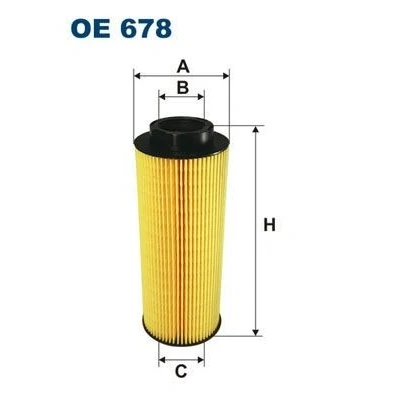 Bilde av FILTRON OE 678 Oljefilter Filterinnsats