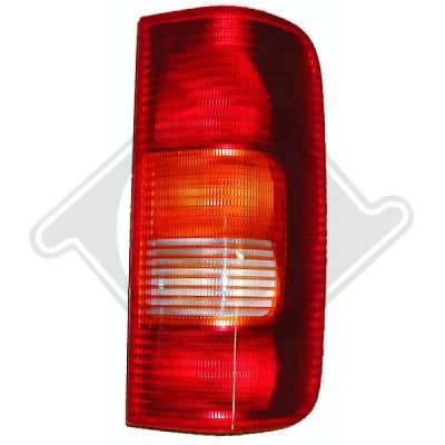 Bilde av DIEDERICHS 2280091 Baklykter venstre P21/5W VOLKSWAGEN: LT 28 35 II Minibuss