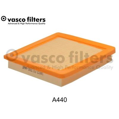 Bilde av DAVID VASCO A440 Luftfilter 34 204 193 firkantet Filterinnsats NISSAN: Note II Hatchback
