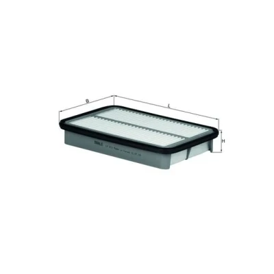 Bilde av MAHLE ORIGINAL LX 811 Luftfilter 41,0 166 266,5 Filterinnsats TOYOTA: Corolla VIII Liftback, IX Station Wagon, Sedan