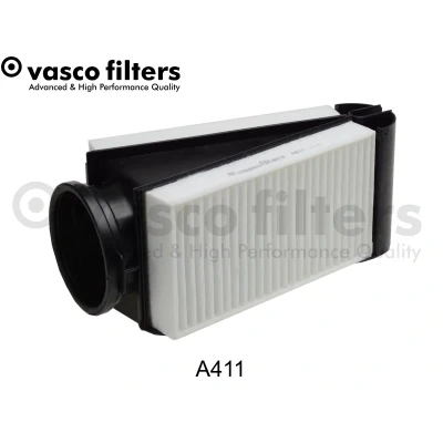 Bilde av DAVID VASCO A411 Luftfilter 105 108 263 firkantet Filterinnsats MERCEDES BENZ: C Klasse T modell, Sedan, GLC SUV