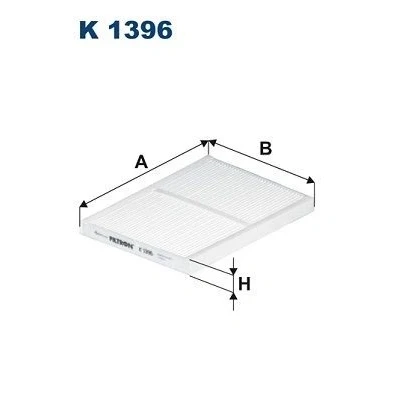Bilde av FILTRON K 1396 Kupéfilter Partikkelfilter 271 197 21 VOLVO: FH 16 II