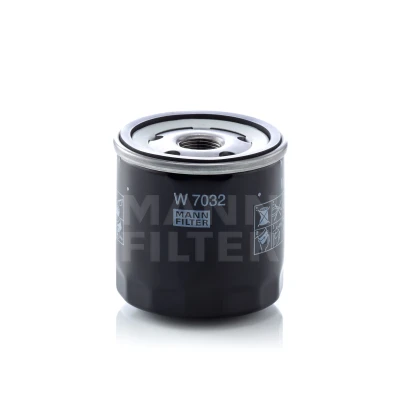 Bilde av MANN FILTER W 7032 Oljefilter M 20 X 1.5 med en retursperreventil Påskruingsfilter MERCEDES BENZ: B Klasse, A GLA, RENAULT: Duster