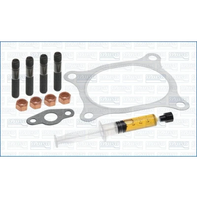 Bilde av AJUSA JTC11555 Monteringssett, lader with studs, syringe oil med tetning montageanvisning
