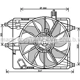 Bilde av PRASCO PEK242 Kompressor SD6V12 R 134a CITROËN: C4 I Hatchback