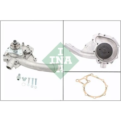 Bilde av INA 538 0243 10 Vannpumpe med tetning for vifteremdrift MERCEDES BENZ: 190, W124 Sedan, Stasjonsvogn, SSANGYONG: Musso SUV