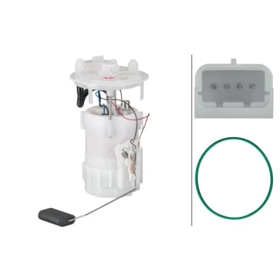 Bilde av HELLA 8TF 358 106 861 Brennstoff leveringsenhet med tetning, tankmåler elektrisk