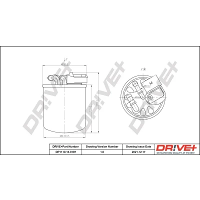 Bilde av Drivstoffilter mercedes benz OE A6510903252