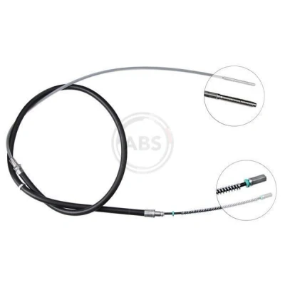 Bilde av A.B.S. K12826 Bremsekabel 1624 Trommelbrems for høyre/venstre ratt VOLKSWAGEN: Passat B3/B4 Stasjonsvogn