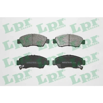 Bilde av LPR 05P558 Bremseklosser HONDA: Jazz 3, 2, CIVIC 6 Coupe