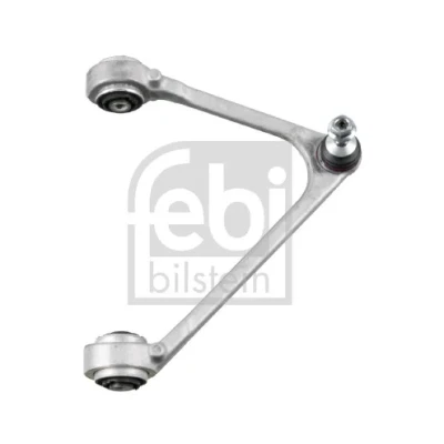Bilde av FEBI BILSTEIN 195980 Bærebru med gummilagre, sikringsmutter støtte / styreledd øvre, foran høyre Casterstag Aluminium