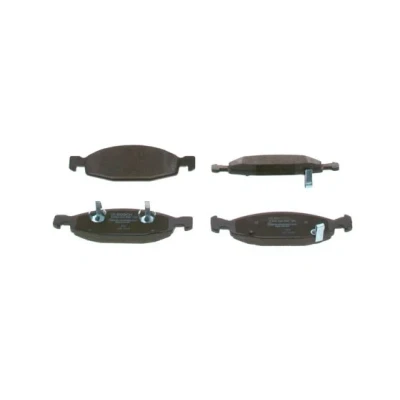 Bilde av BOSCH 0 986 424 666 Bremseklosser Low Metallic med akustisk slitasjevarsel kolbleklips, antihyle blikk JEEP: GRAND CHEROKEE 2
