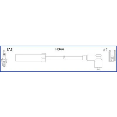 Bilde av HITACHI 134432 Pluggledninger