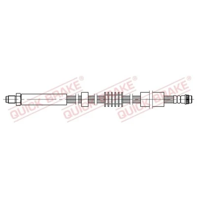 Bilde av QUICK BRAKE 32.801 Bremseslange 445 M10x1 PEUGEOT: 308 I SW, 3008 I, Hatchback, CITROËN: C4 II Hatchback