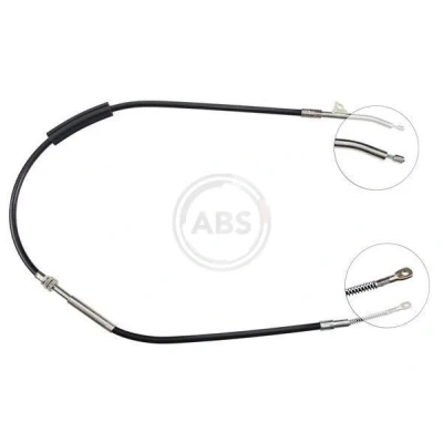 Bilde av A.B.S. K10197 Bremsekabel 1265 Skivebrems for høyre/venstre ratt BMW: 7