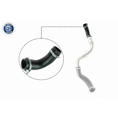 Bilde av VAICO V25 1023 Ladeluftslange gummi med tekstilforsterker FORD: Focus 2, MONDEO 3 Kombi, 2 Kombi