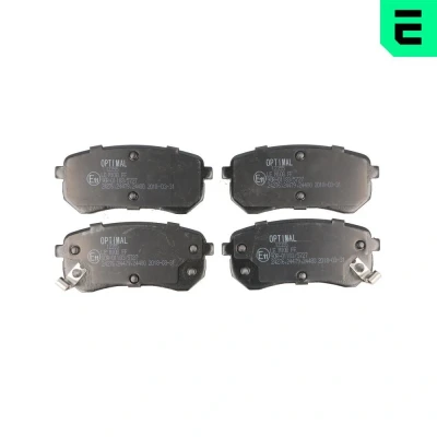 Bilde av OPTIMAL BP 12355 Bremseklosser bakaksel med akustisk slitasjevarsel HYUNDAI: i10 I, KIA: Picanto I