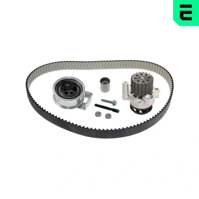 Bilde av OPTIMAL SK 1582AQ2 vannpumpe + Registerreimsett med tilleggsmateriale, 120 VOLKSWAGEN: Polo IV Hatchback, AUDI: A2, SKODA: Fabia 1 Combi