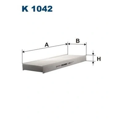 Bilde av FILTRON K 1042 Kupéfilter Partikkelfilter 380 134 36 MERCEDES BENZ: ATEGO