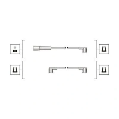 Bilde av MAGNETI MARELLI 941319170040 Pluggledninger