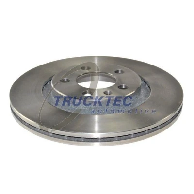 Bilde av TRUCKTEC AUTOMOTIVE 07.35.045 Bremseskiver framaksel 280 22 5 100 innvendig ventilert VOLKSWAGEN: Golf 4, New Beetle Cabrio, 4 Variant