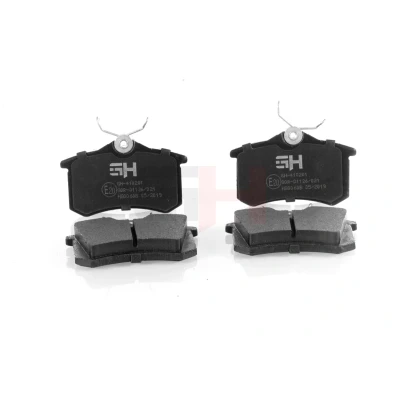 Bilde av Bremseklosser sett, Bakaksel, audi,citroën,ds,fiat,ford,lancia,peugeot,seat,vw, 1001096, 1027640, 1613193480, 1617250480, 425232, 425233