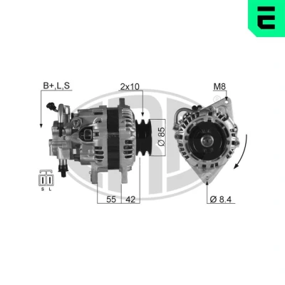 Bilde av Dynamo, hyundai,mitsubishi, 37300 42354, 42355, 42356, 42356AT