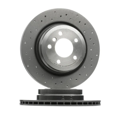 Bilde av BREMBO XTRA LINE 09.A270.1X Bremseskiver 336 22 5 perforert / ventilert belagt høy karbon med skruer BMW: 3 Touring, Sedan, X1
