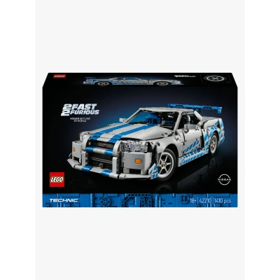 Bilde av LEGO Technic 42210 2 Fast Furious Nissan Skyline GT R R34 bil Byggesett Plast