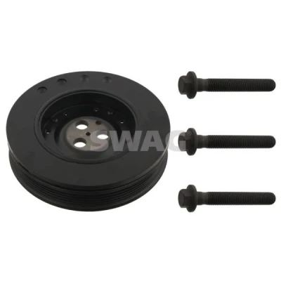Bilde av SWAG 50 93 3673 Remskive Veivaksel 6PK 167,2 5 med skruer FORD: MONDEO 3 Kombi,