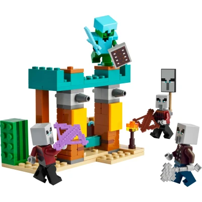 Bilde av LEGO Minecraft 21267 Ondsbyboer ørkenpatrulje Byggesett Plast