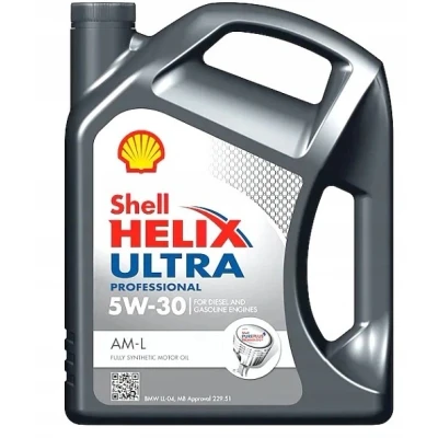 Bilde av Shell Helix Ultra Professional, AM L 5W 30 5l Motorolje 550046682 BMW: 5 Sedan, Touring, X5, MERCEDES BENZ: E Klasse T modell, Sedan