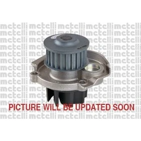 Bilde av METELLI 24 1030 Vannpumpe 23 uten pakning mekanisk Termoplast 57,069 for tannremdrift FIAT: Doblo II Stasjonsvogn, I Cargo, Stilo Hatchback