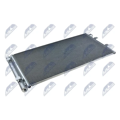 Bilde av NTY CCS RE 028 Kondensator med tørker Aluminium 685 R 134a RENAULT: MEGANE 3 Grandtour, SCENIC 3,