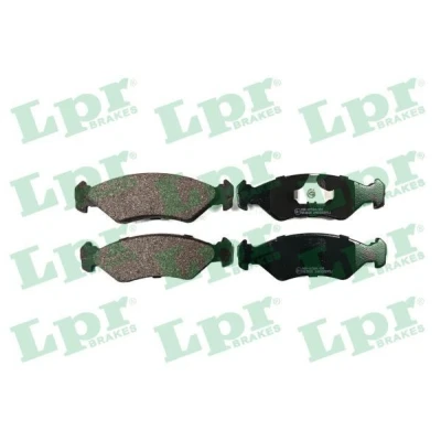 Bilde av Bremseklosser sett, Framaksel, ford fiesta iii, skåp/stor limousine, 5025048, 5025919, 5027604, 6188427, 6203650
