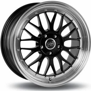 Bilde av INFINY R1 Light Black Machined Lip 9.5x19 5/112 ET35 B73.1