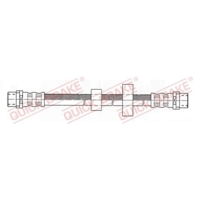 Bilde av Bremseslange, Framaksel venstre, vw transporter buss iv, flak/chassi skåp 701611701A, 7D0611701A